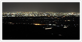 佐賀平野(夜景)